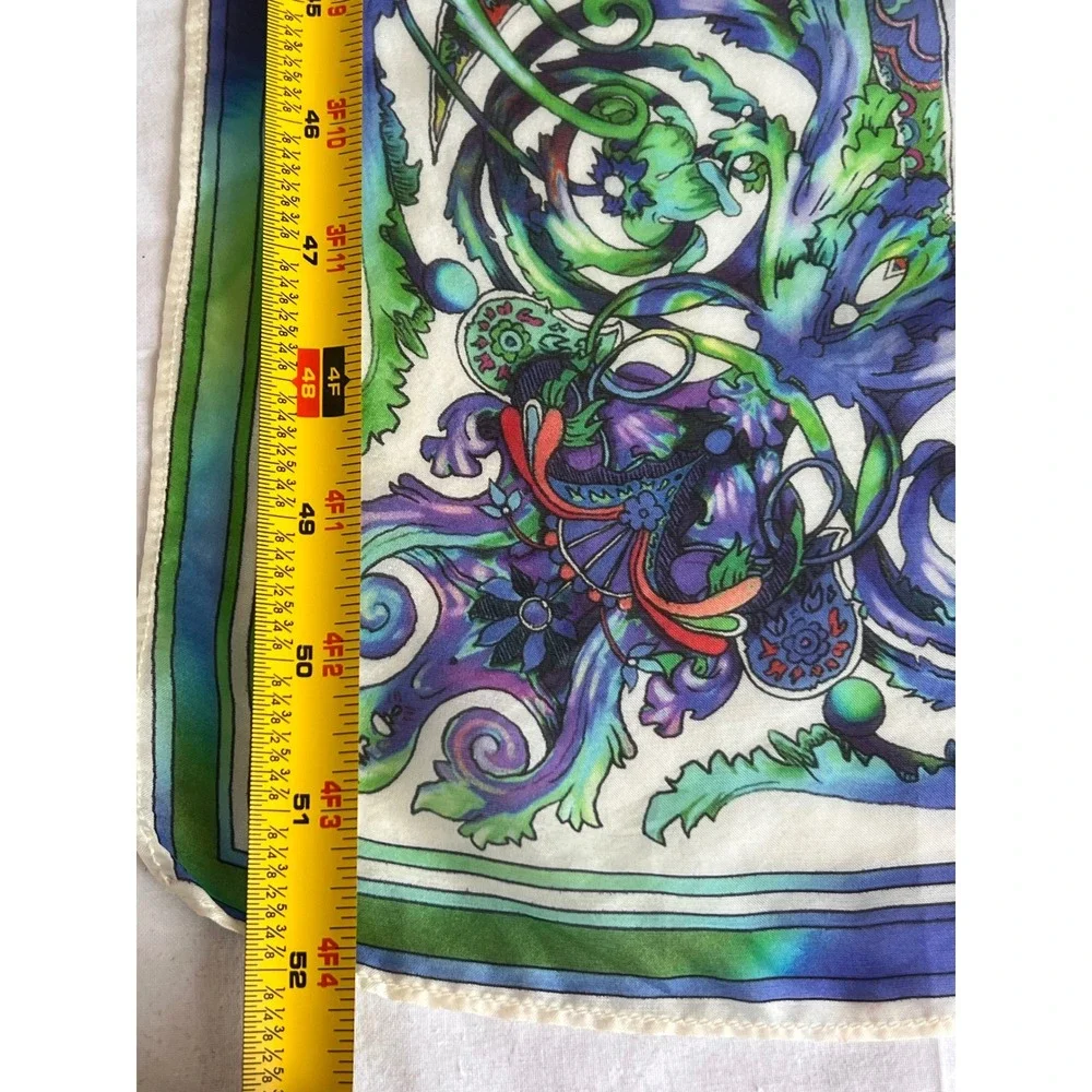 Rare and gorgeous pure silk Gottex scarf